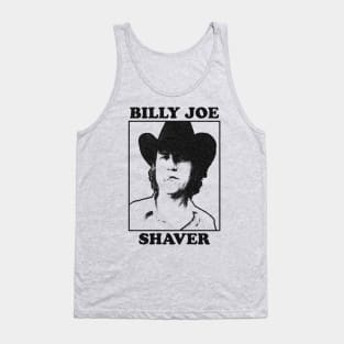 Retro Billy Joe Shaver Graphic Tank Top